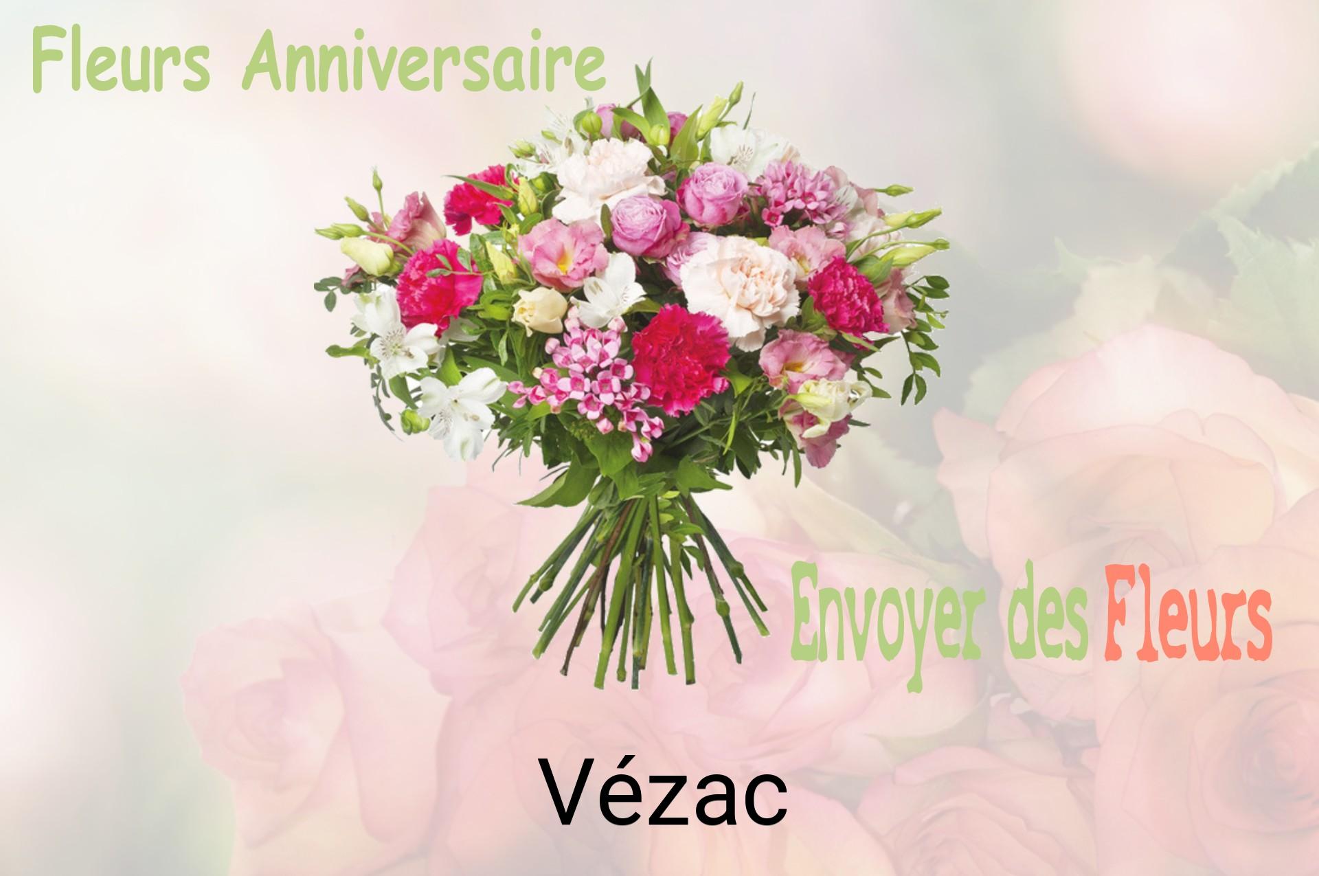 Bouquet de fleurs d’anniversaire livré à Vézac